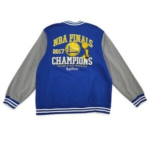 Fanatics Golden State Warriors 2017 NBA Champs‎ Varsity Jacket XXL NWT